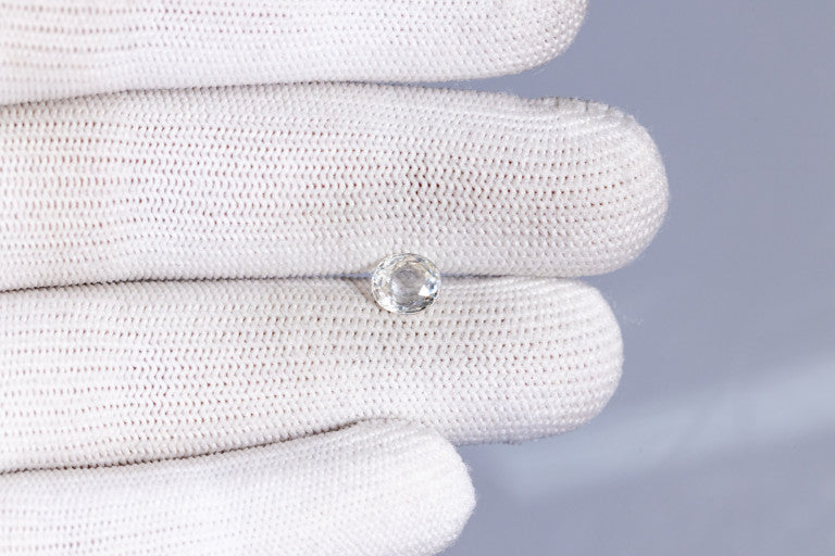 NATURAL WHITE SAPPHIRE 1.84 CARATS