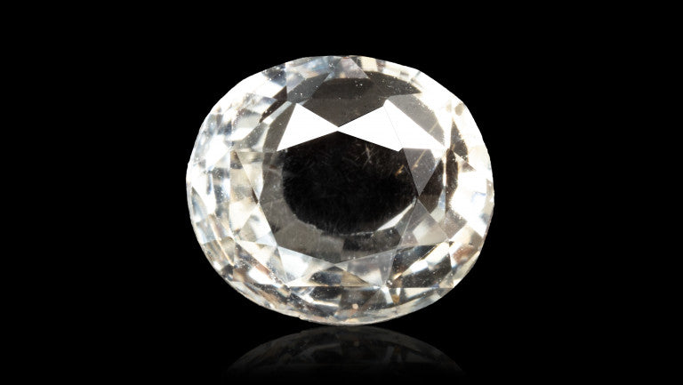 NATURAL WHITE SAPPHIRE 1.84 CARATS