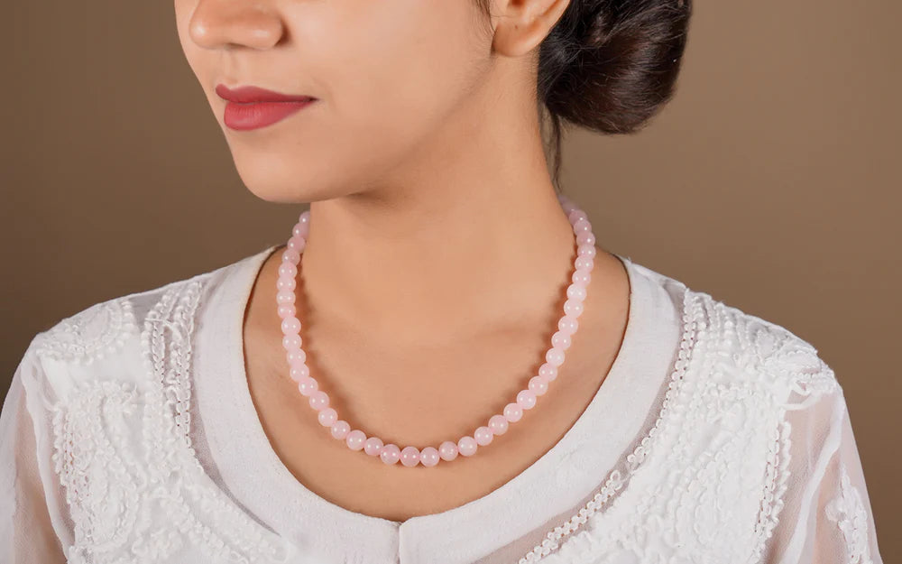 Rose Quartz Mala