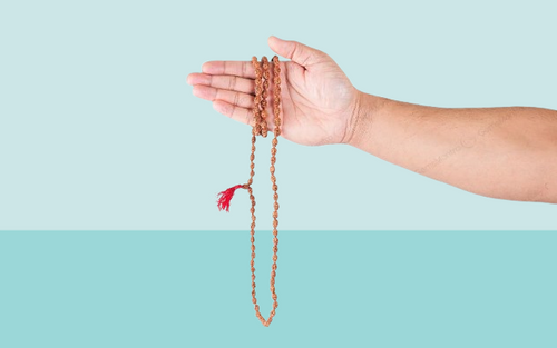 3 Mukhi Japa Rudraksha Mala
