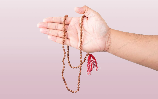 2 Mukhi Japa Rudraksha Mala